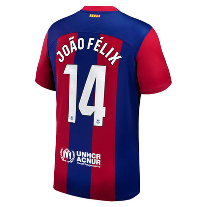 João Félix Barcelona Nike 2023/24 Home Stadium  Player Jersey - Royal