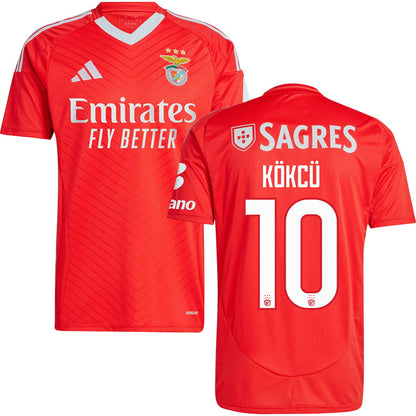 Benfica Home Jersey 2024/25 Adults