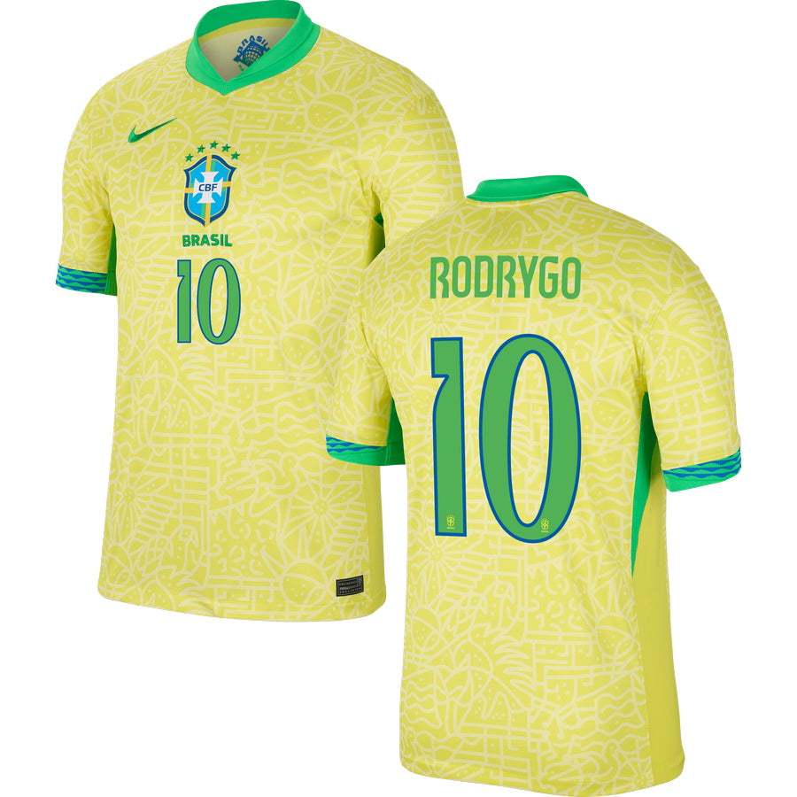 Brazil Home Stadium Jersey 2024 Adults COPA AMERICA