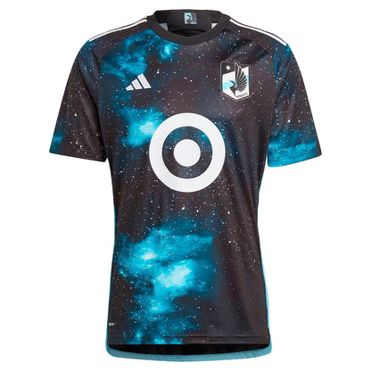 Bongokuhle Hlongwane Minnesota United FC adidas 2024 Starry Night  Player Jersey - Black