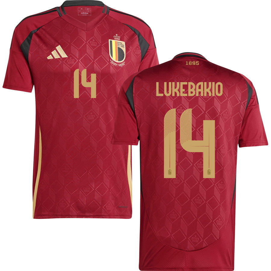 Belgium Home Jersey EURO 2024 Adults