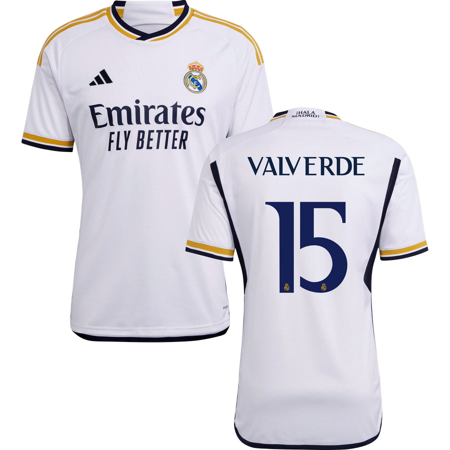 Real Madrid CF Valverde Home Jersey 2023/24 Men`s