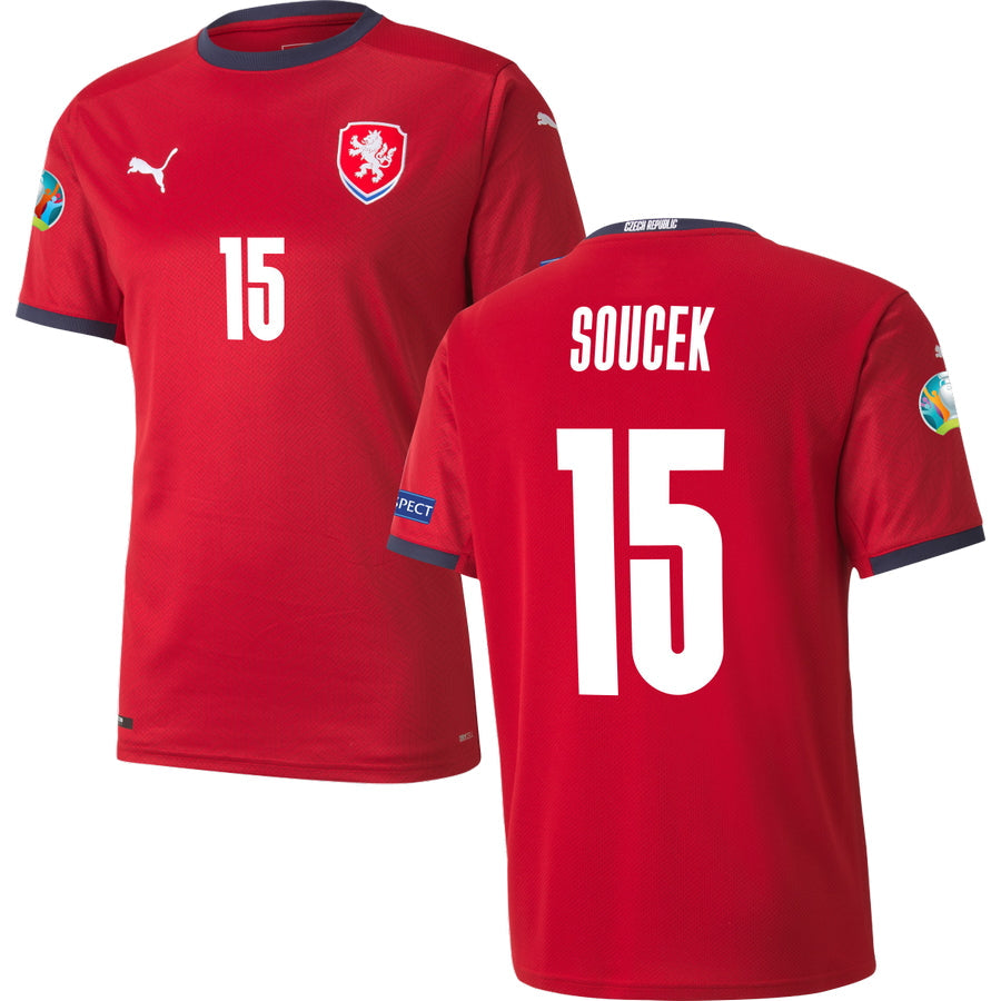 Czech Republic Home Stadium Jersey 2021 EURO 2020