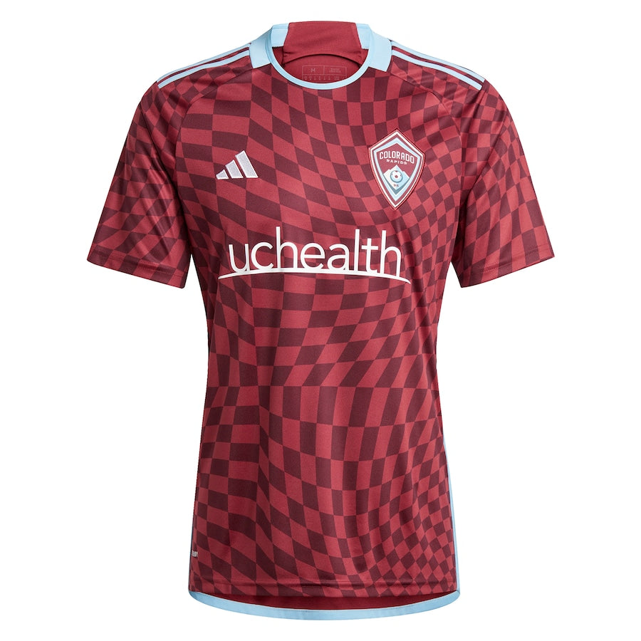 Colorado Rapids adidas 2024 One Flag Kit  Custom Jersey - Burgundy