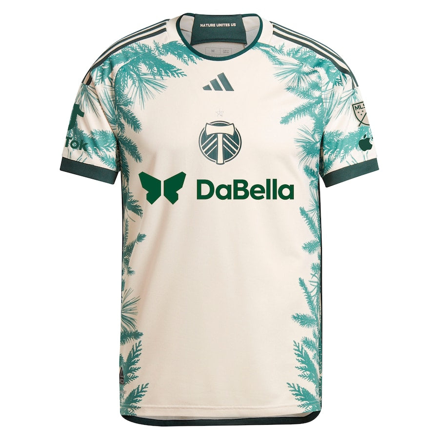 Portland Timbers adidas 2024 Nature Unites Authentic Jersey – Tan