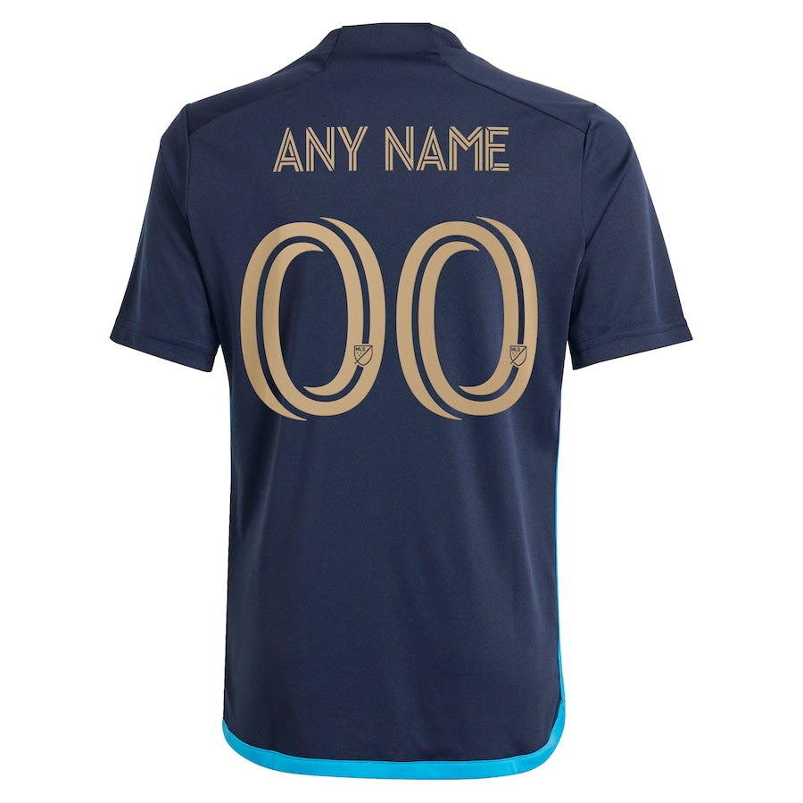 Philadelphia Union adidas  2024 The XV Kit  Custom Jersey – Navy