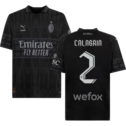 Milan AC x Pleasures Dark Version Jersey 2023/24 Men`s