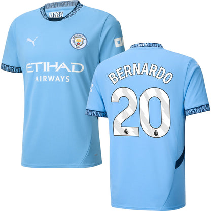 Manchester City Home Jersey Stadium 2024/25 Adults