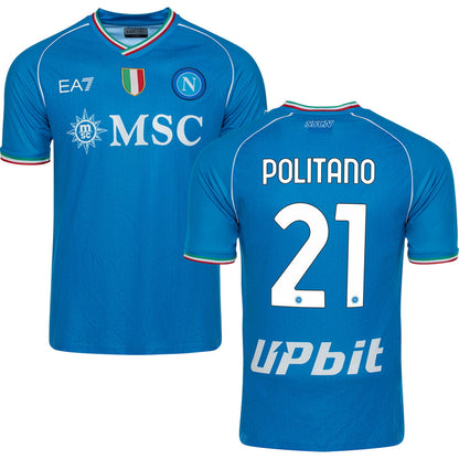 Napoli SSC Home Jersey Stadium 23/24 Men`s