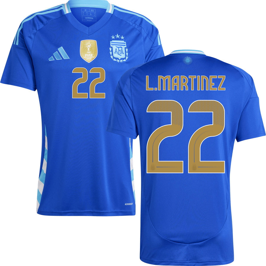 Argentina Away Stadium Jersey 2024 Men`s COPA AMERICA