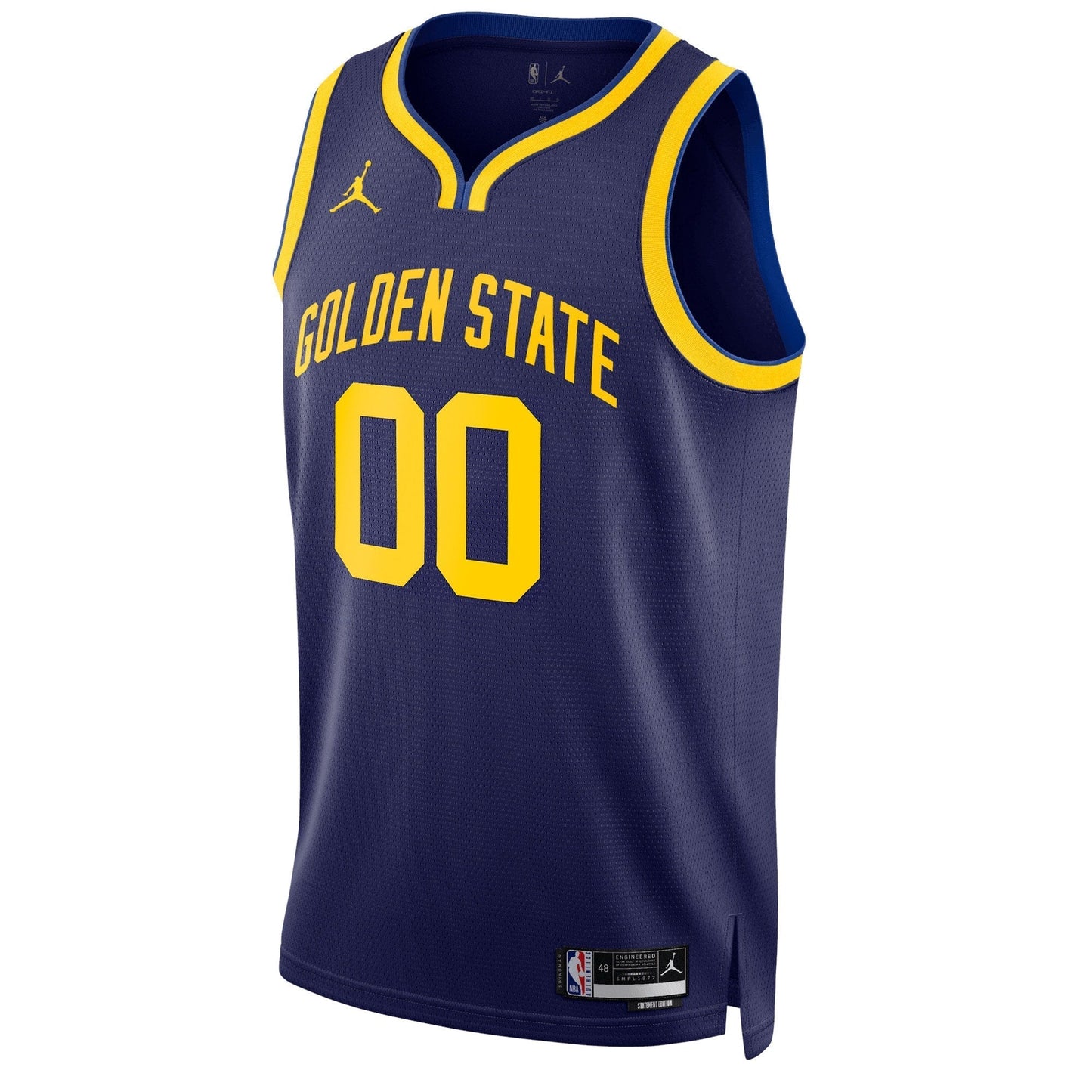 Golden State Warriors Jordan Brand Unisex 2022/23 Swingman Custom Jersey - Statement Edition - Blue