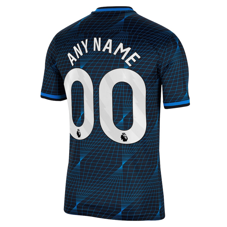 Chelsea Nike 2023/24 Away Stadium Custom Jersey - Navy