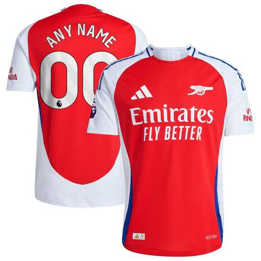 Arsenal adidas 2024/25 Home Custom Jersey – Red