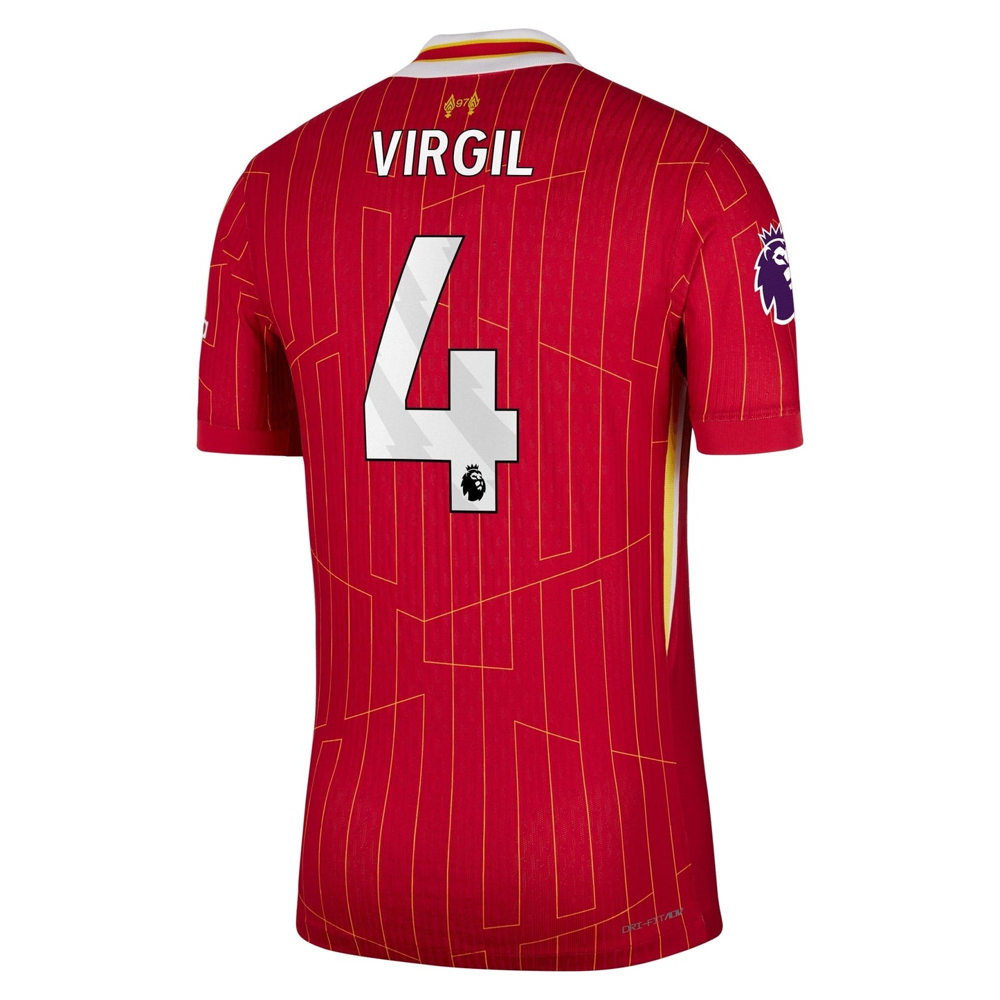 Virgil van Dijk Liverpool Nike 2024/25 Home Player Jersey – Red