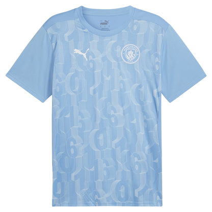 Manchester City Puma 2024/25 Pre-Match Jersey - Light Blue