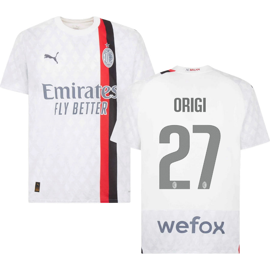 Milan AC Away Jersey 2023/24 Men`s