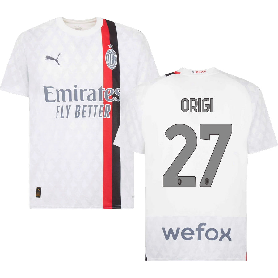 Milan AC Away Jersey 2023/24 Men`s