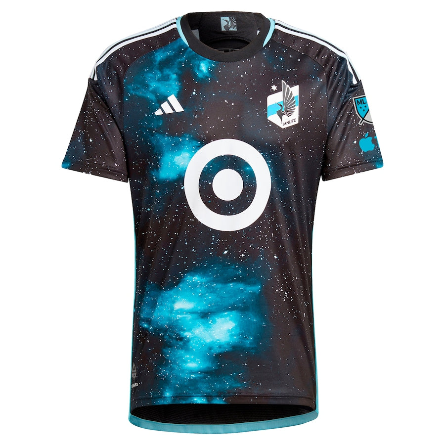 Michael Boxall Minnesota United FC adidas 2024 Starry Night Authentic Player Jersey - Black