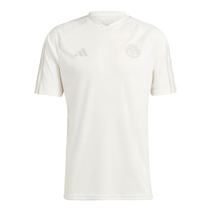 Bayern Munich adidas 2023/24 Training Jersey - Cream