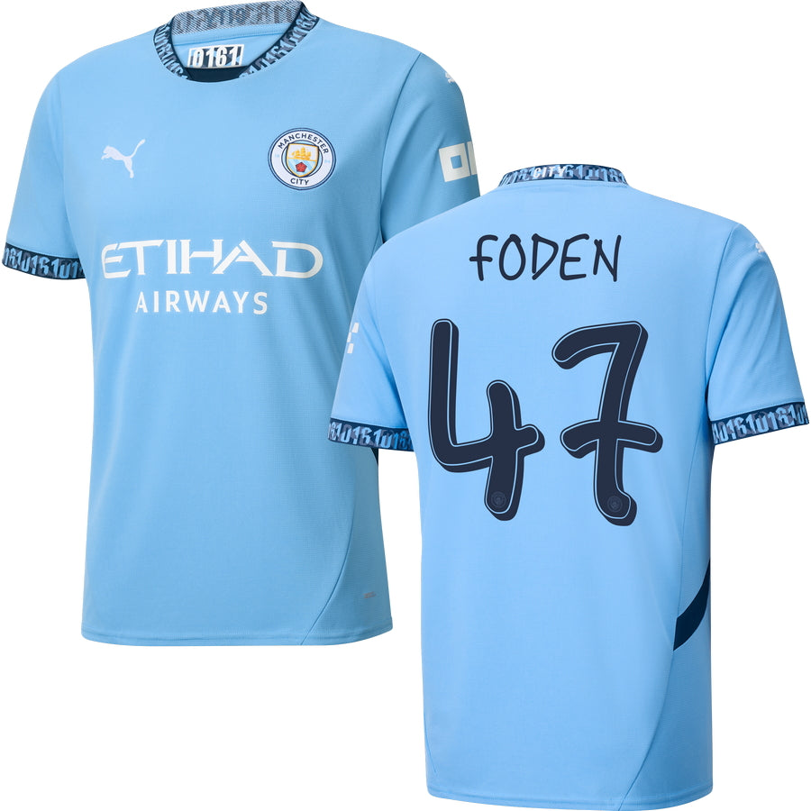 Manchester City Home Jersey Stadium 2024/25 Adults