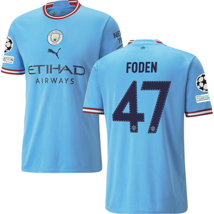 Manchester City Home Jersey Stadium 2022/23