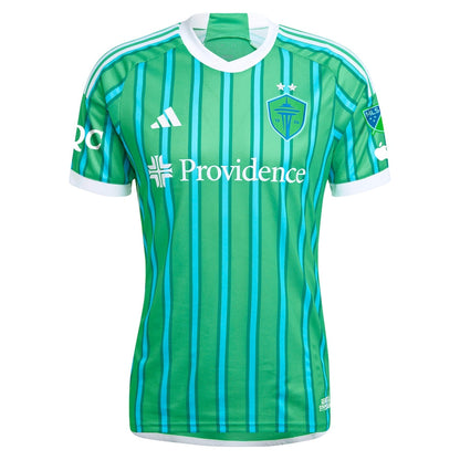 Joao Paulo Seattle Sounders FC adidas 2024 The Anniversary Kit Authentic Player Jersey – Green