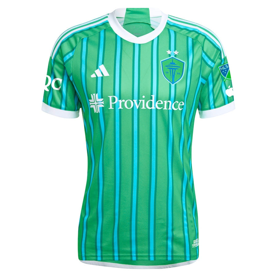 Raul Ruidiaz Seattle Sounders FC adidas 2024 The Anniversary Kit Authentic Player Jersey – Green