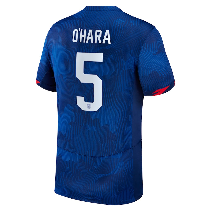 Kelley O'Hara USWNT Nike 2023 Away  Player Jersey - Royal