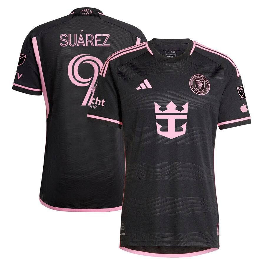 Luis Suárez Inter Miami CF adidas 2024 La Noche Authentic Player Jersey - Black