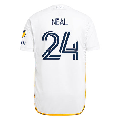 Jalen Neal LA Galaxy adidas 2024 Angeleno Kit Authentic Player Jersey - White