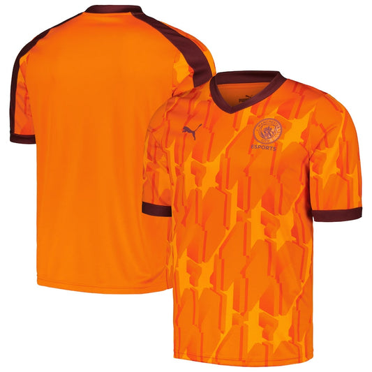 Manchester City Puma 2023/24 Esports Jersey - Orange