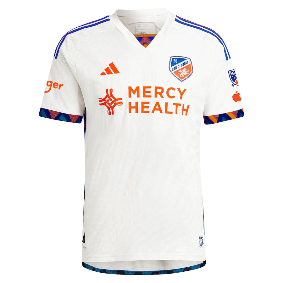 Miles Robinson FC Cincinnati adidas 2024 The Canvas Kit Authentic Player Jersey - White