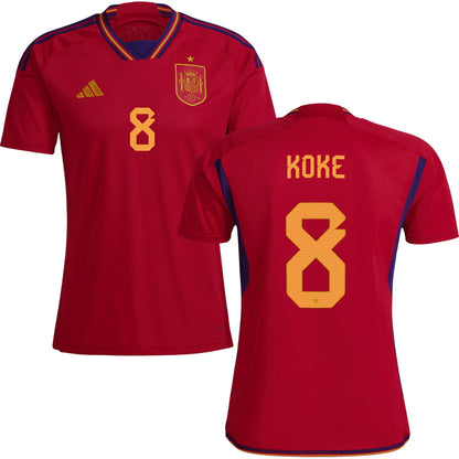 Spain Home Stadium Jersey 2022/23 Men`s