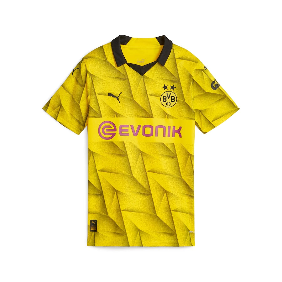 Borussia Dortmund Puma 2023/24 Third Custom Jersey - Yellow