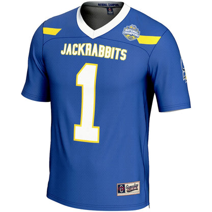 South Dakota State Jackrabbits GameDay Greats Youth 2023 FCS Football National Champions Fashion Jersey – Blue