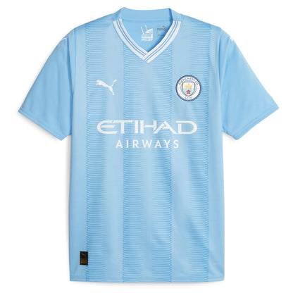 Bernardo Silva Manchester City Puma 2023/24 Home Player Jersey - Sky Blue