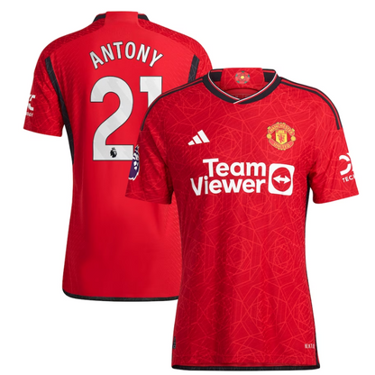 Antony Manchester United Adidas  2023/24 Home Player Jersey - Red