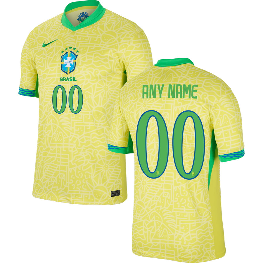 Brazil Home Stadium Jersey 2024 Adults COPA AMERICA