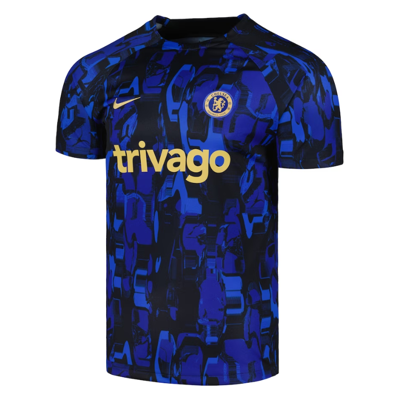 Chelsea Shirt 2023/24 Pro Pre-Match Top - Blue