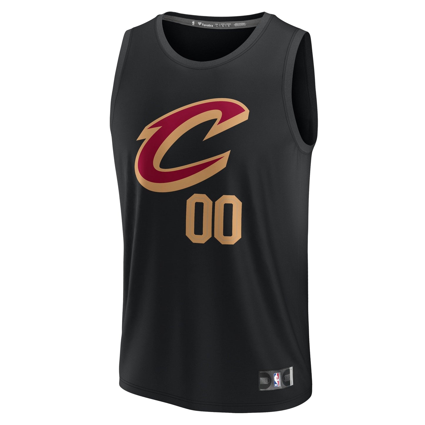 Cleveland Cavaliers Fanatics Fast Break Custom Jersey - Statement Edition - Black