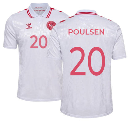 Denmark Away Stadium Jersey 2024