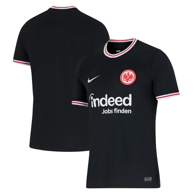 Eintracht Frankfurt Away Shirt 2023-24 Custom Jersey - black