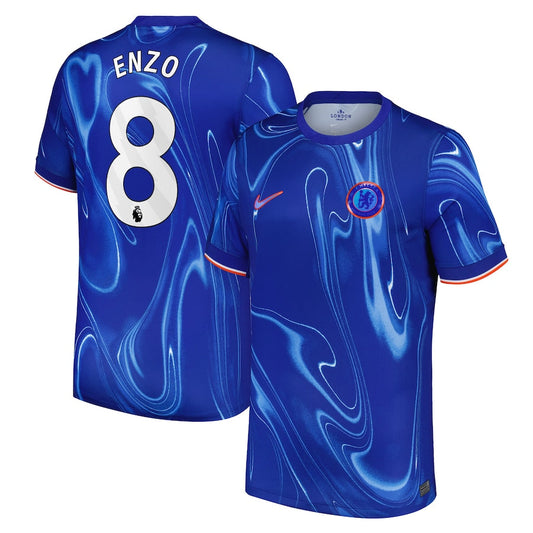 Enzo Fernández Chelsea Nike 2024/25 Home Player Jersey - Blue