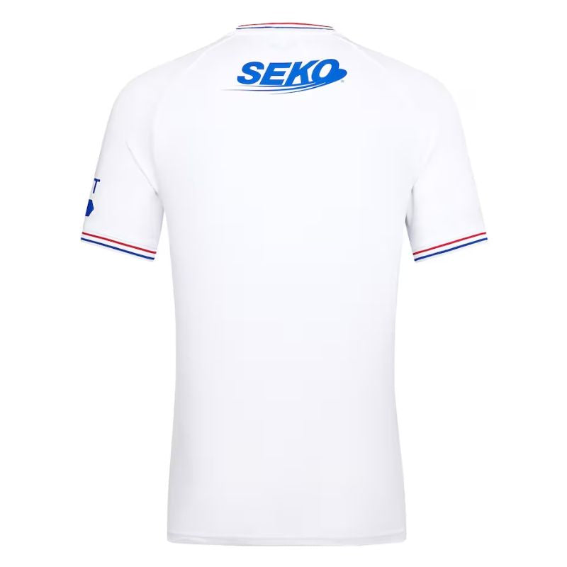 Glasgow Rangers Away Shirt 2023-24 Custom Jersey - White