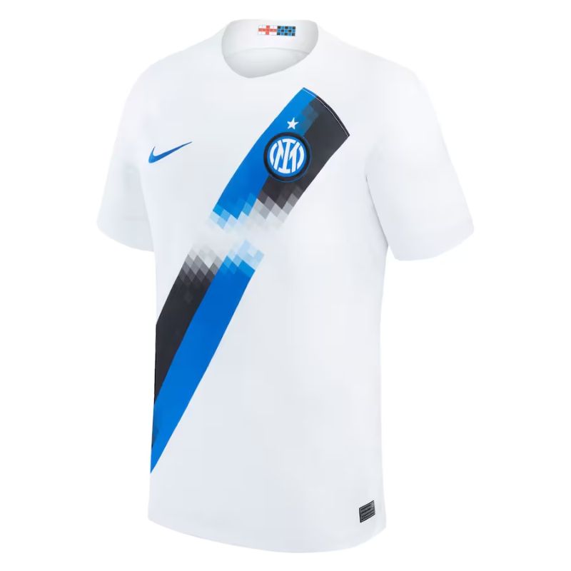 Inter Milan Nike 2023/24 Away Custom Jersey - White