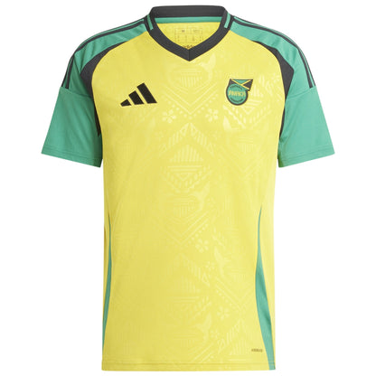 Jamaica National Team adidas 2024 Home Custom Jersey - Yellow