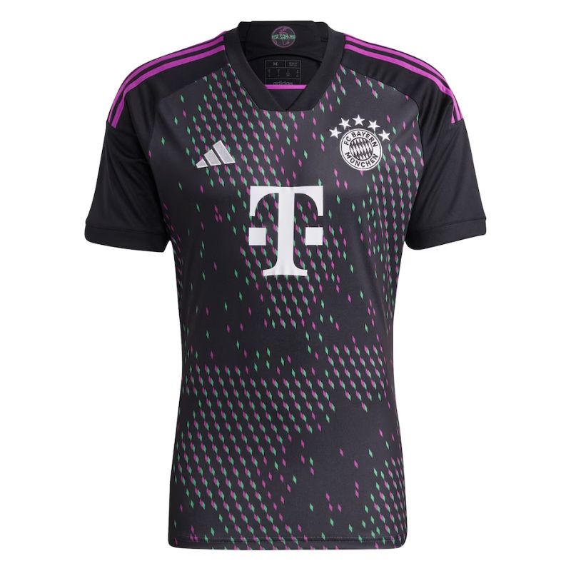 Jamal Musiala Bayern Munich 2023/24 Away Player Jersey - Black