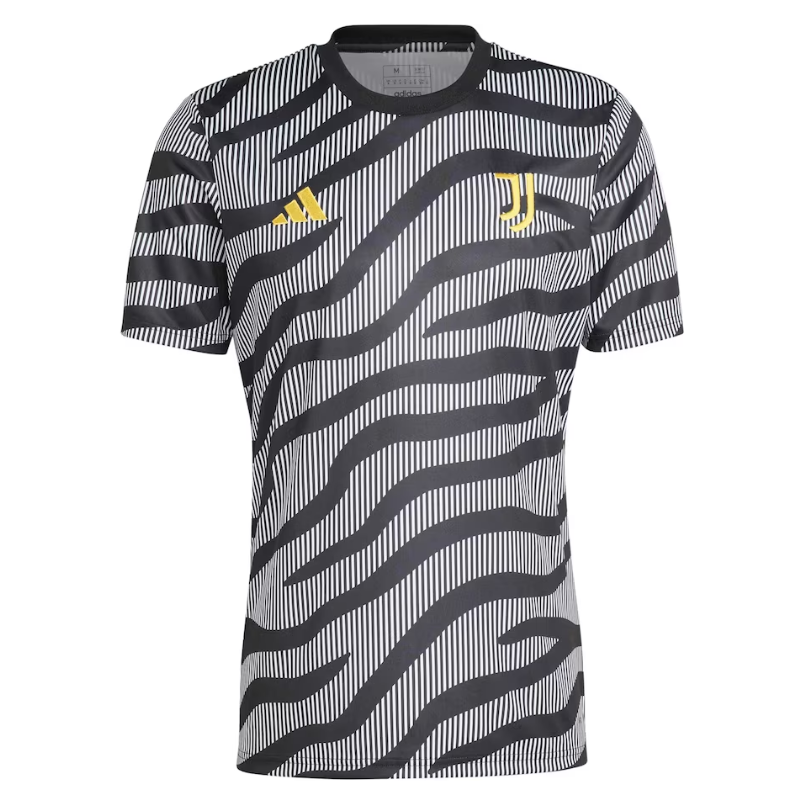 Juventus Team Shirt 2023/24 Pre-Match Top - Black