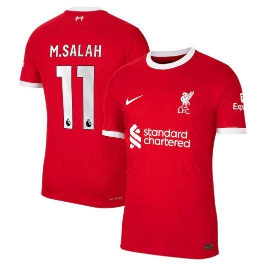 Liverpool Home Nike - 2023-24 with M.Salah 11 printing - Red