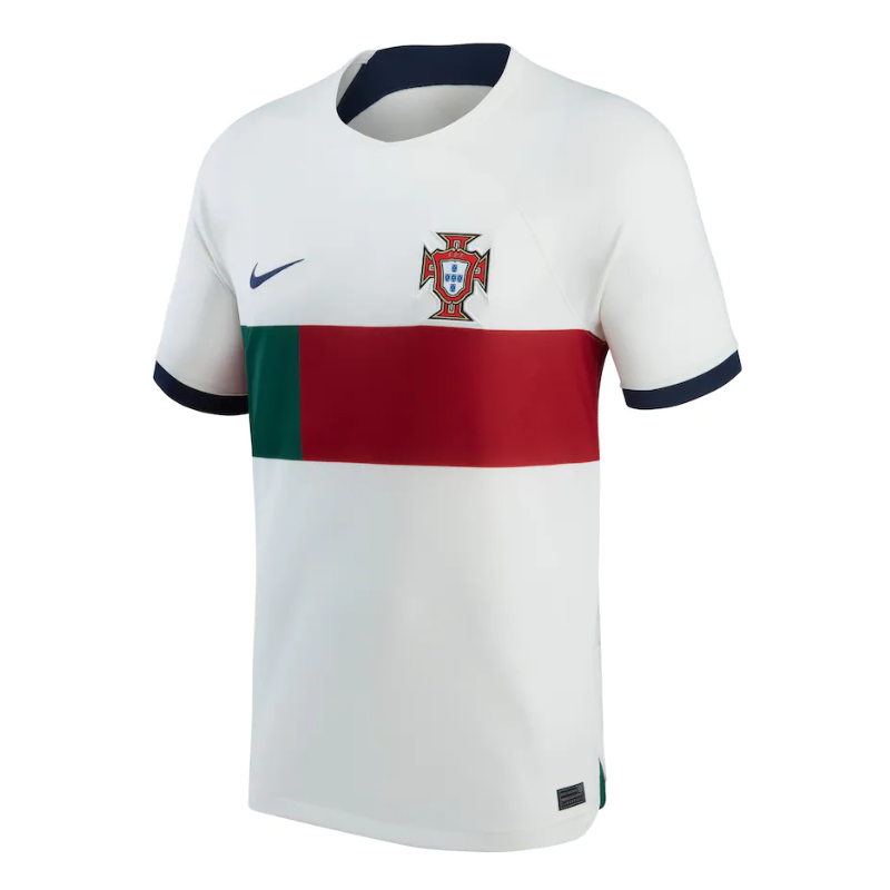 Portugal National Team Shirt 2022/23 Away Custom Jersey - White